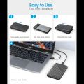O-R-I-C-O 25PW1-U3 2.5-inch USB 3.0 Micro-B Hard Drive Enclosure. This product is designed to house a 2.5-inch SATA HDD or SSD, turning it into an external storage device. . 