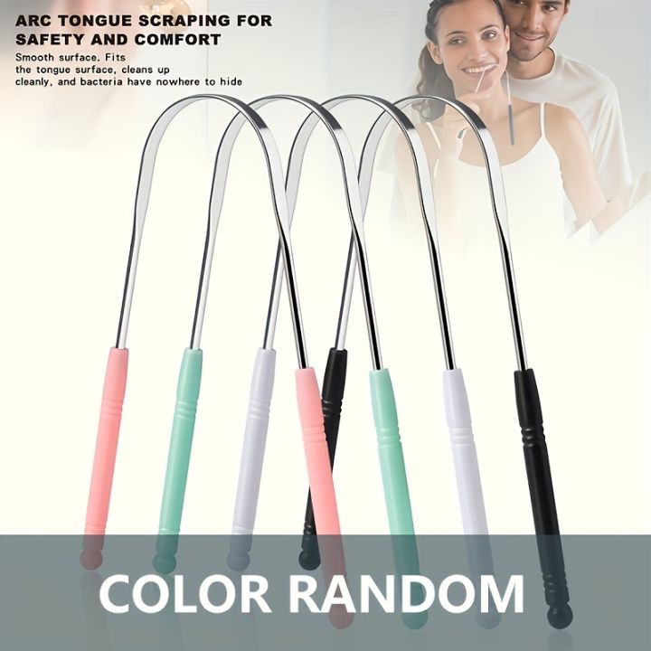 1PC%20Reusable%20Stainless%20Steel%20Tongue%20Scraper%20With%20Comfort%20Grip%20Handle%20Oral%20Care%20Tool,%20Tongue%20Cleaner%20Tongue%20Scraper%20-%20Image%204