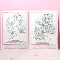 Thick and easy to tear paper coloring book suitable for kindergarten kids Enlightenment. 