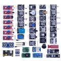 For Arduino 45 Kinds of Sensors Digital Temperature Humidity RGB LED Soil Buzzer Sound Ultrasonic Sensor Module UNO R3 MEGA2560. 
