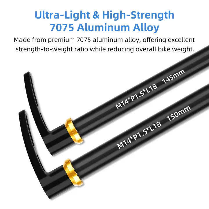 BOLANY%20Bicycle%20Fork%20Quick%20Release%20Rod%20Thru%20Axle%20Rod%2015mm%20Adjustable%20Hand%20Angle%20Design%20Aluminum%20Alloy%20MTB%20Shaft%20Bike%20Fork%20Part%20-%20Image%205