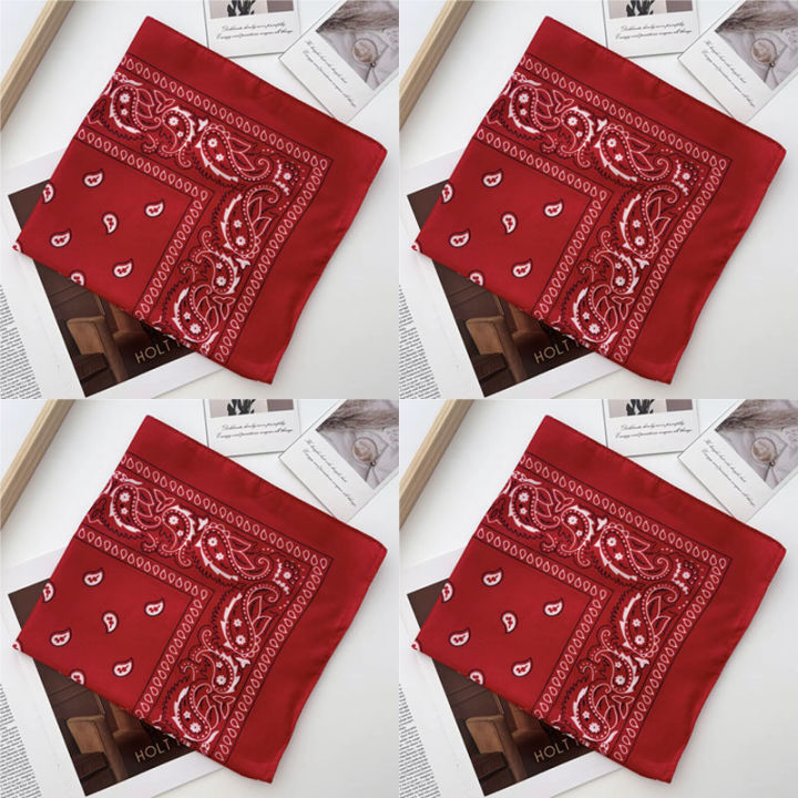 1/4pcs%20Bandana%20Kerchief%20Unisex%20Hip%20Hop%20Black%20Hair%20Band%20Neck%20Scarf%20Sports%20Headwear%20Wraps%20Head%20Square%20Scarves%20Print%20Handkerchief%20-%20Image%207