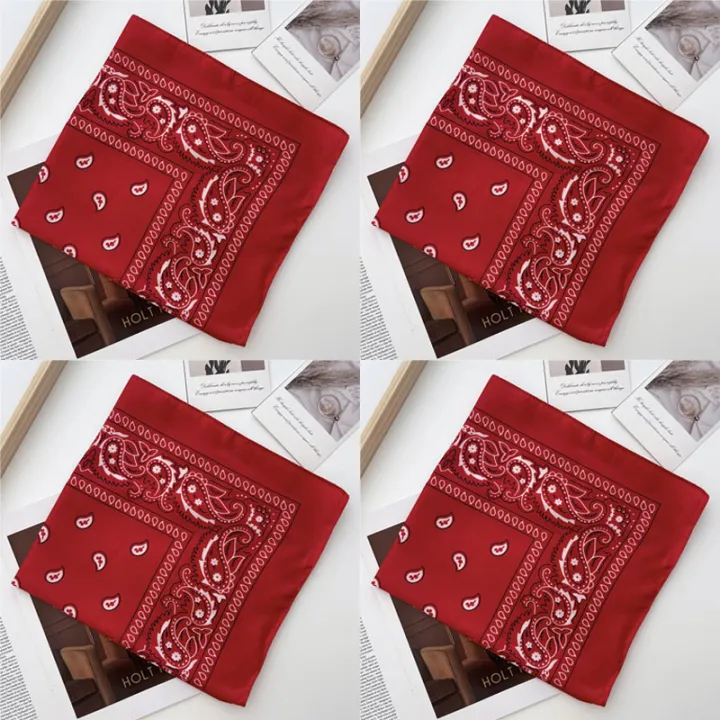 1/4pcs%20Bandana%20Kerchief%20Unisex%20Hip%20Hop%20Black%20Hair%20Band%20Neck%20Scarf%20Sports%20Headwear%20Wraps%20Head%20Square%20Scarves%20Print%20Handkerchief%20-%20Image%207
