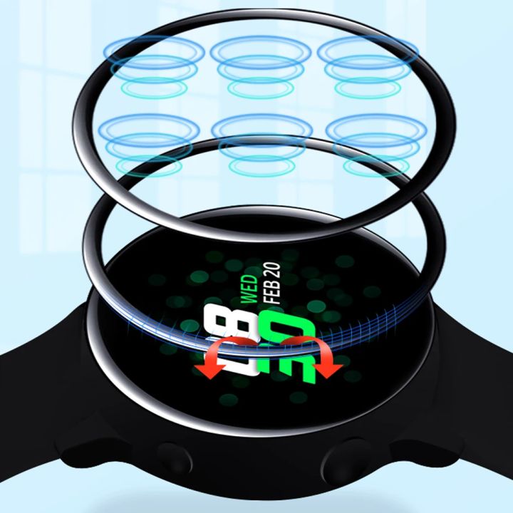 Screen%20Protector%20For%20Samsung%20galaxy%20Watch%20Active%202%2044mm%2040mm%20HD%203D%20Transparent%20Soft%20Film%20Glass%20smart%20watch%20waterproof%20Protectors%20-%20Image%205