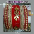 Bridal Kundan Chura Bangles for girl and women. 