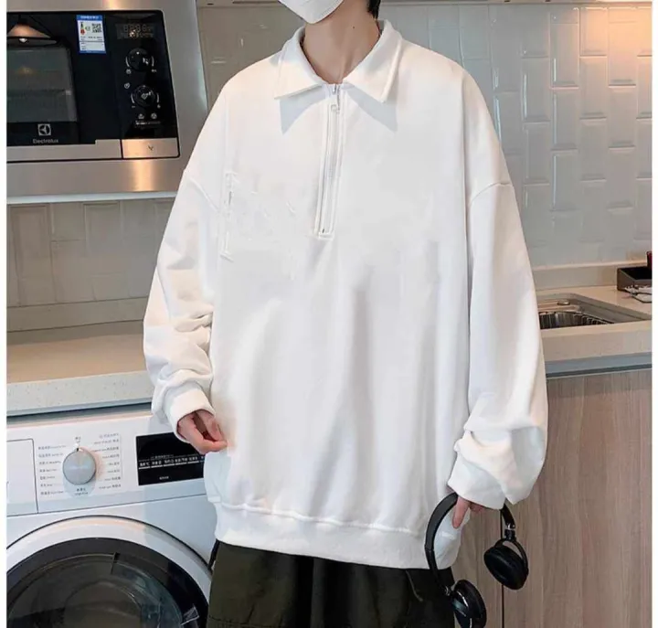 Local%20Made%20White%20Half%20Zip%20Hoodie%20-%20Image%205