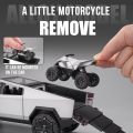 1:24 Scale Cybertruck Model Toy Pull Back Pick-Up Truck with Sound and Light. 