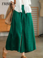 Women's Pants Summer Nine-point Wide Leg Pants Casual Loose Street Straight Pants Oversize Trousers Korean Fashion Streetwear.
