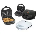 Sandwich Toster with one year warranty. 
