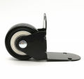 4Pcs L-Shaped Bracket Casters Wheels ,Furniture Caster,with Screws,120kg Load Capacity,for Cots,Flower Stands,Desks. 