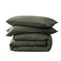 3pcs Lyocell Bamboo Fiber Duvet Cover Set,Luxury Solid Summer Silky Cooling Bedding Set(no Sheet),Single Quilt Cover+Pillowcases.