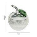 Desktop Stylish Apple Bird Swan Shaped Crystal Weather Forecast Bottle Glass Storms Weather Predictor Monitor Barometer For Home. 