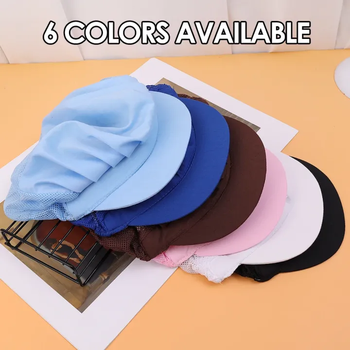 Hat%20Kitchen%20Cooking%20Chef%20Cap%20Food%20Service%20Hair%20Nets%20Chic%20Work%20Accessories%20Women%20Bandage%20Adjustable%20Cap%20Solid%20-%20Image%206