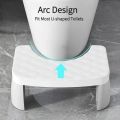 1PC Waterproof Squatty Potty Toilet Stool Toilet Foot Stool Squat Stool For Pregnant Woman Children  Old People. 