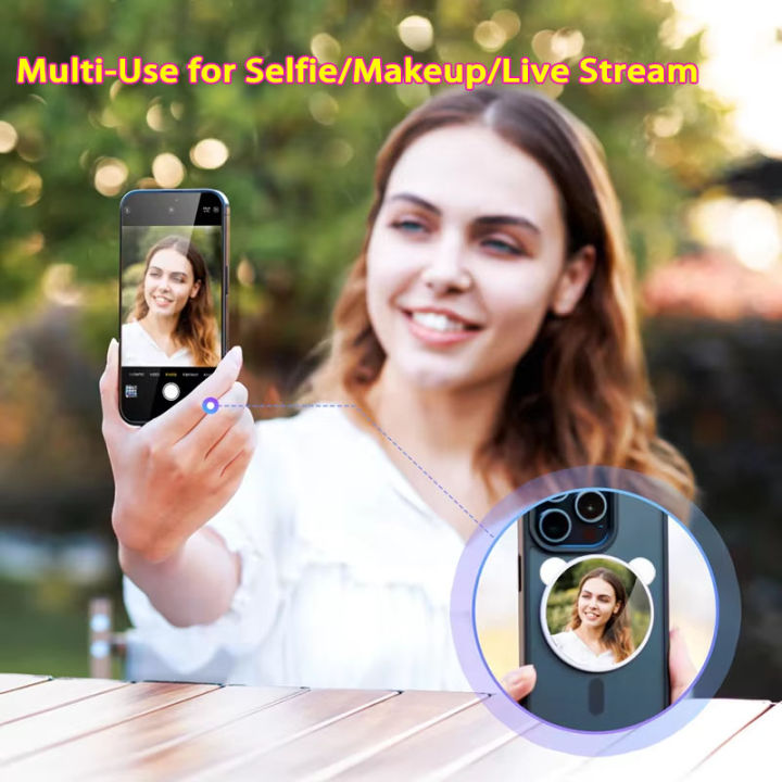 %C2%A0Cute%20Panda%20Magnetic%20Selfie%20Mirror,%20Universal%20MagSafe%20Compatible,%20Portable%20Rear%20Camera%20Tool%C2%A0%20-%20Image%203
