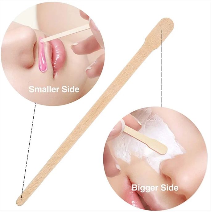 100PCS%20Woman%20Wooden%20Hair%20Removal%20Stick%20Disposable%20Depilation%20Spatula%20Wax%20Sticks%20Wood%20Face%20Eyebrows%20Waxing%20Spatula%20Beauty%20Tool%20-%20Image%204