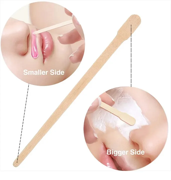 100PCS%20Woman%20Wooden%20Hair%20Removal%20Stick%20Disposable%20Depilation%20Spatula%20Wax%20Sticks%20Wood%20Face%20Eyebrows%20Waxing%20Spatula%20Beauty%20Tool%20-%20Image%204