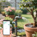 Tuya Smart WiFi Soil Tester Hygrometer Garden Automation Irrigation Detector Temperature And Humidity Meter. 