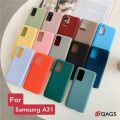 Samsung Galaxy A31 Matte Soft Color Tpu Case Silicone Ultra Thin Back Cover. 