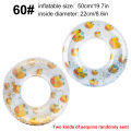 1 Pc Duck Pattern Inflatable Swim Ring, Pool Float, Water Sports Float Ring for Lake, Pool and Beach Party Floating Fun.