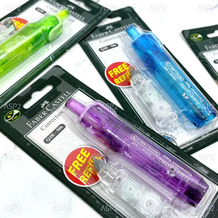 Faber%20Castell%20QJR-506%20correction%20tape%20with%205mm%20x%206mm%20filling%20(random%20color)%20-%20Image%202