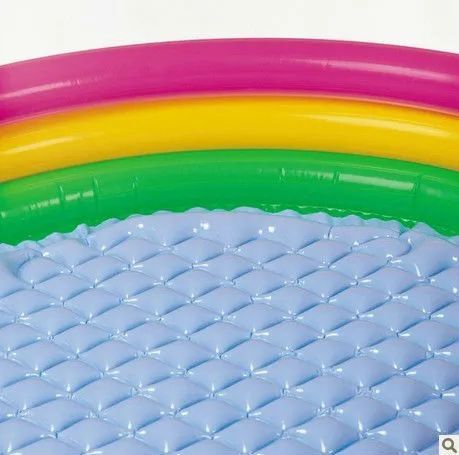 Intex%20Inflatable%203%20Layer%20Orginal%2058''*13''%20Kids%20Rainbow%20Colors%20Swimming/Bathing%20Pool%20%20With%20Air%20Pump%20-%20Image%205