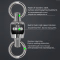 DNDYUJU 10/20pcs Two-Way Fishing Swivel Ball Bearing Swivel Connector Stainless Steel Solid Ring Connector Fishing Accessories. 