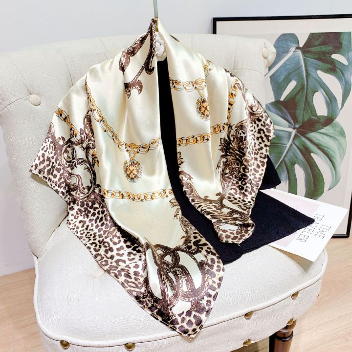 90*90cm%20Square%20Silk%20Scarves%20Women%20Foulard%20Head%20office%20Ladies%20Shawl%20Wrap%20Muffler%20Pareo%20Bandanna%20Female%20Chiffon%20Hijab%20Poncho%20Beach%20-%20Image%203