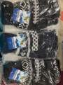 Winter Knitted Beanie Cap Neck Warmer Gloves Set For Men Women. 