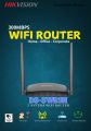 Original Hikvision duall antenna Wireless Router, Black Color,. 