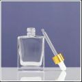 30ml Empty Essential Oil Drop Bottle 30ml Square Essence Glass Dropper Bottles Lab Dropping Serum Container (Clear). 