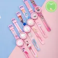 Girls Cartoon Music And Lights Watches. 