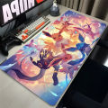 Japan Anime Mouse Pad PC Colorful Kawaii E-eevee Gamer Cabinet Mousepad XXL P-pokemon Keyboard Rug Laptop Gaming  Desk Mat. 