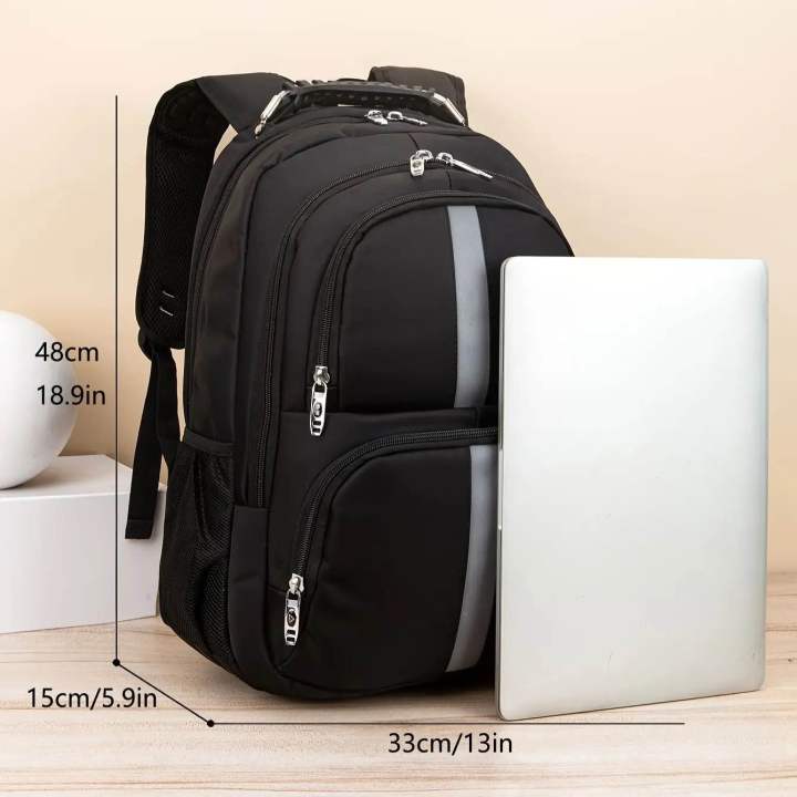 Bioawang%20Backpack%20For%20Unisex%7C%20School%20Laptop%20&%20College%20Use%20%7C%20Travel%20Casual%20Use%20With%20Multiple%20Compartments%20-%20Image%204