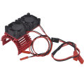 Motor Fan Cooling Heatsink for 540 550 3650 3660 Brushless Motor Traxxas Tamiya 1/8 1/10 scale RC cars accessories. 