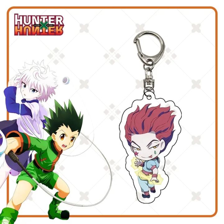 HunterxHunter%20Gon%20Freecss%20Cartoon%20Acrylic%20Keychains%20Killua%20Zoldyck%20Pendants%20Kurapika%20Keyring%20Hisoka%20Bag%20Tag%20Trendy%20Collection%20-%20Image%205