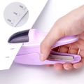 1PCDesktop Stapleless Stapler For Fixing Up To 8 Sheets For Home School Office Desktop Stapler Ticket Paper And Document Binding. 