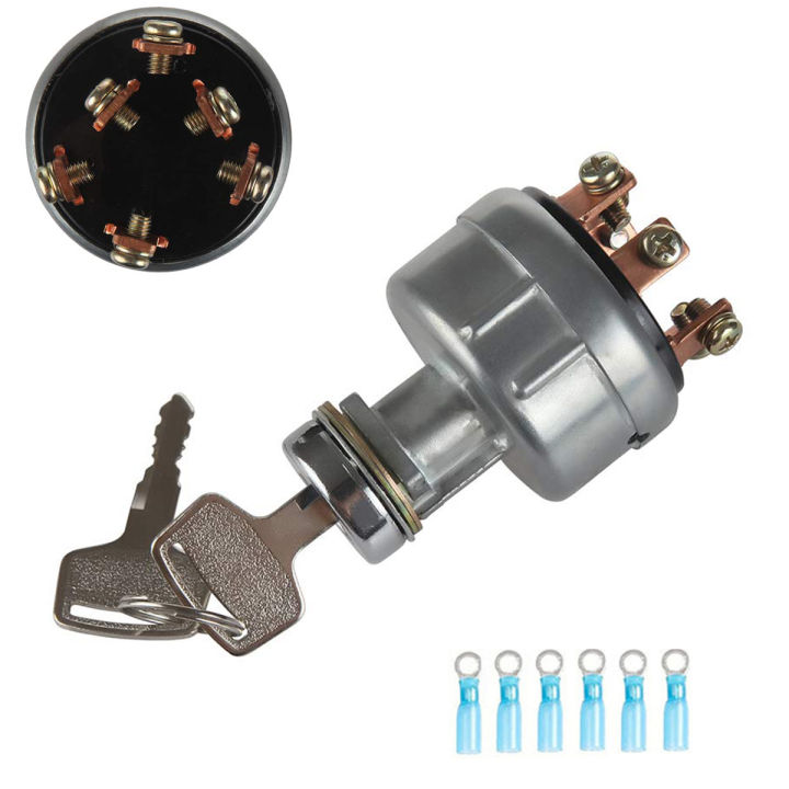 Universal Ignition Switch with 4-Position 6-Terminal lgnition Switch ...