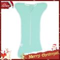 Easy to Use zipper baby swaddle wrap newborn baby sleeping bag 100% cotton suitable for 2-6 months baby. 