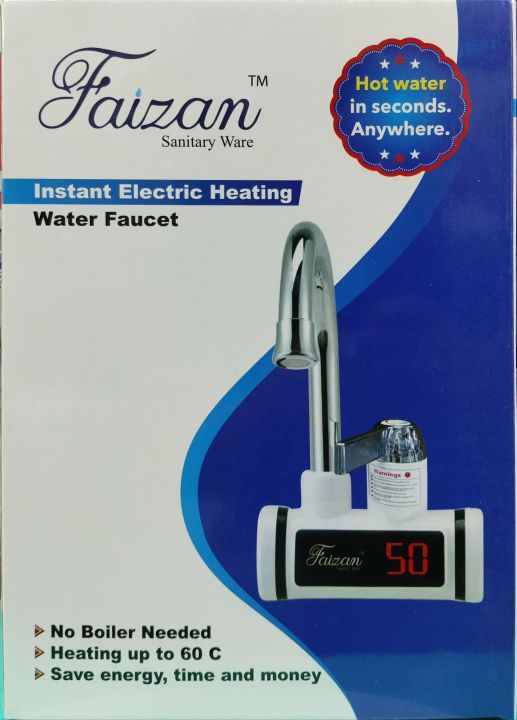FAIZAM brand instant water and geyser wall high quality authentic