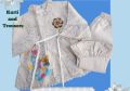 baby girl party dress/ eid dress/ cotton frock style kurti and plazo / cute summer wear/ baby doll / kids fashion/ infant costume /infant dress /kid dress/ toddler dress. 