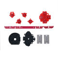 JCD Rubber Conductive R L button repair part for psp1000 PSP 1000 Left Right Buttons Key pad Set Repair buttons. 