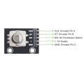 5pcs 360 Degree Rotary Encoder Module KY-040 Brick Sensor Development Board with Push Button for Arduino. 
