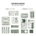 4D 1/72 Tank Assemble Model China Howitzer Anti-tank Missile Artillery Chariot Model Boy Toys.