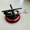 Car Air Freshener Solar Rotating Helicopter | Dashboard Accessory For Car | Solar Powered Air Freshner. 