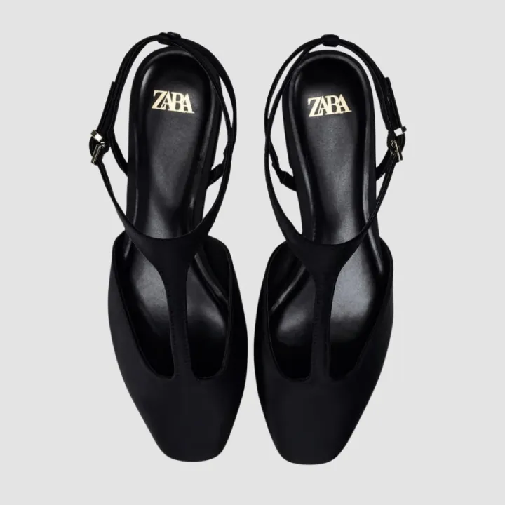 Zara%20Black%20Slingback%20Heels%20size%2039(%20Japan%20Lot%20condition)%20-%20Image%206