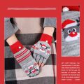 Crochet Flip Top Gloves Winter Women Warm Half Finger Gloves Thick Keep Warm Fingerless Gloves Christmas Knitted Gloves Soft. 