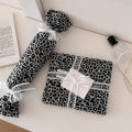50*70cm Leopard Print Wrapping Paper DIY Handmade Holiday Color Leopard 10 Sheets Per Bag.