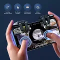 G21 Six Fingers Mobile Phone Game Trigger for PUBG Aim Shooting L1 R1 ABS Key Button for Android IOS Universal Gamepad Joystick. 