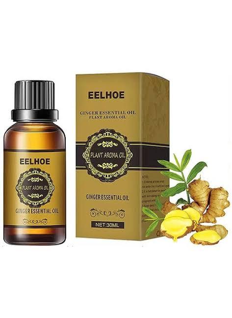 EELHOE Ginger Essential Oil, Plant Aroma Oil, 30ml